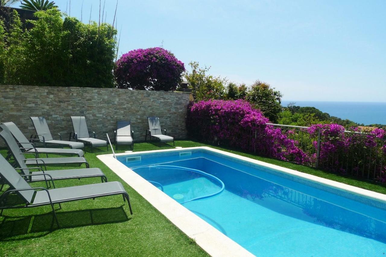 Luxury Villa Vista del Mar Lloret de Mar Exterior foto